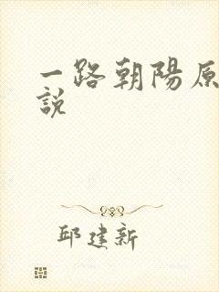 一路朝阳原著小说