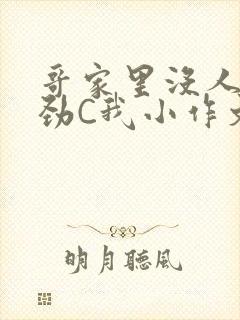 哥家里没人使点劲C我小作文