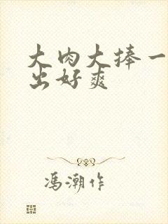 大肉大捧一进一出好爽