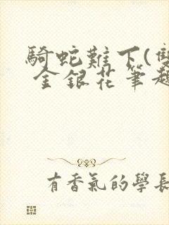 骑蛇难下(双) 金银花笔趣阁封面