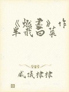 《燃尽》作者:半截白菜封面