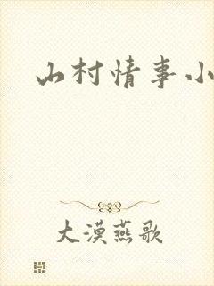 山村情事小说