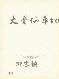 大爱仙尊txt