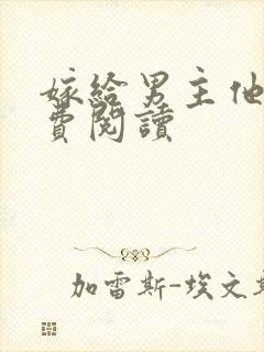 嫁给男主他爹免费阅读封面