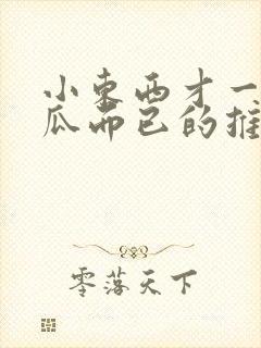 小东西才一根黄瓜而已的推荐书