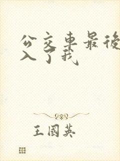 公交车最后一排入了我