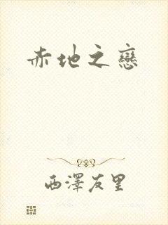 赤地之恋封面