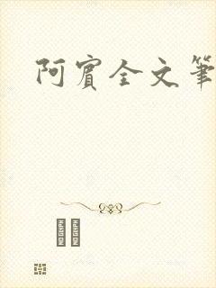 阿宾全文笔趣阁封面