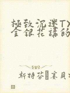 极致沉迷TXL金银花讲的什么封面