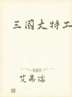 三国大特工