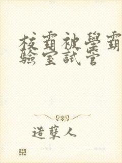 校霸被学霸压实验室试管封面