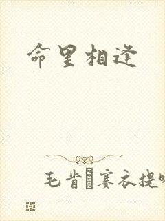命里相逢