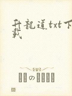 升龙道txt下载