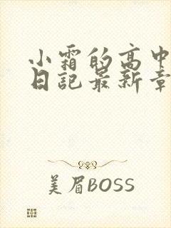 小霜的高中成长日记最新章节