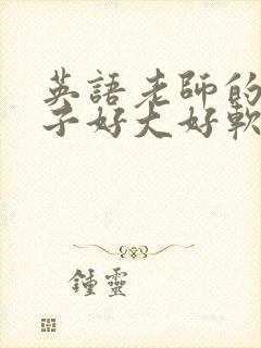 英语老师的小兔子好大好软水封面