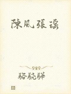 陈风张瑶封面
