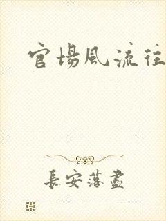 官场风流往事封面