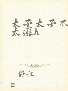 太子太子不要了太涨h封面