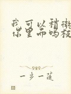 我可以稍微放进你里面吗校园版