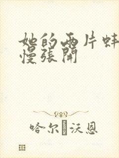 她的两片蚌肉慢慢张开