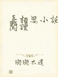 长相思小说免费阅读封面