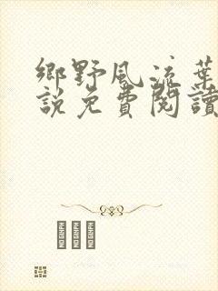 乡野风流叶凡小说免费阅读
