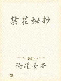 禁花秘抄封面