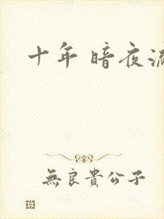 十年 暗夜流光