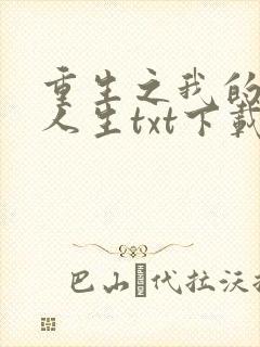 重生之我的书记人生txt下载