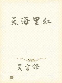 天海里红封面