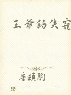 王爷的失宠冷妃