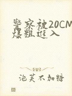 警察被20CM爆粗进入