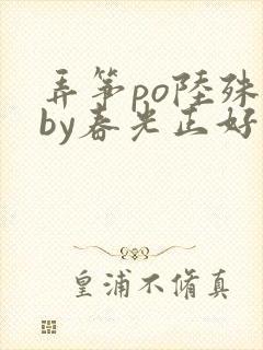 弄筝po陆殊词by春光正好