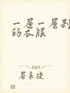 一层一层剥开我的衣服