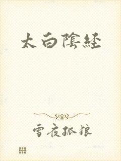 太白阴经封面