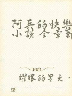 阿兵的快乐生活小说 全章节阅读免费封面