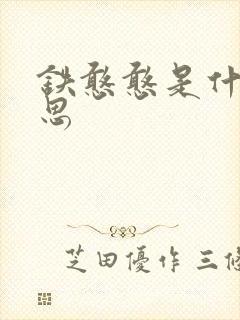 铁憨憨是什么意思