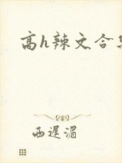 高h辣文合集
