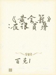 《黄金笼》作者:夜很贫瘠