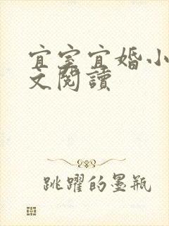 宜室宜婚小说全文阅读封面
