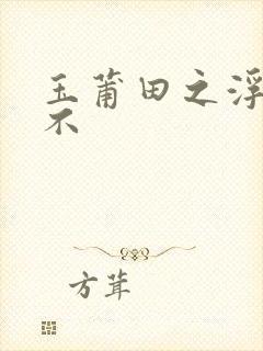 玉莆田之浮行天不封面