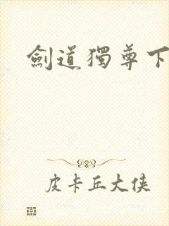 剑道独尊下载