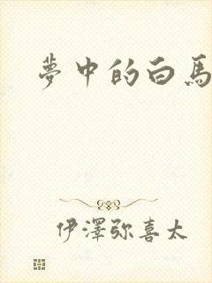 梦中的白马封面