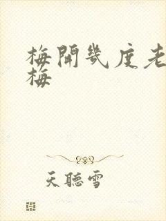 梅开几度老周张梅