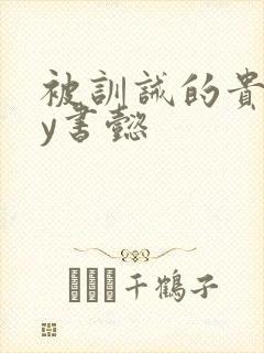 被训诫的贵妃by书懿