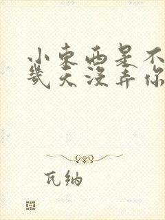 小东西是不是好几天没弄你了