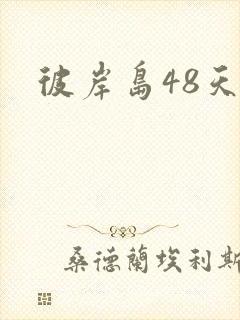 彼岸岛48天后封面