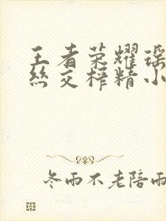 王者荣耀瑶足控丝交榨精小说封面