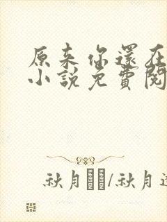 原来你还在这里小说免费阅读