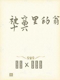 被窝里的翁憩二十六封面